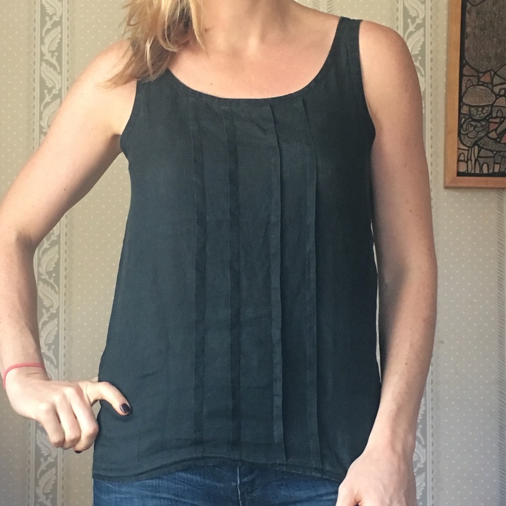 YSL pleated tank